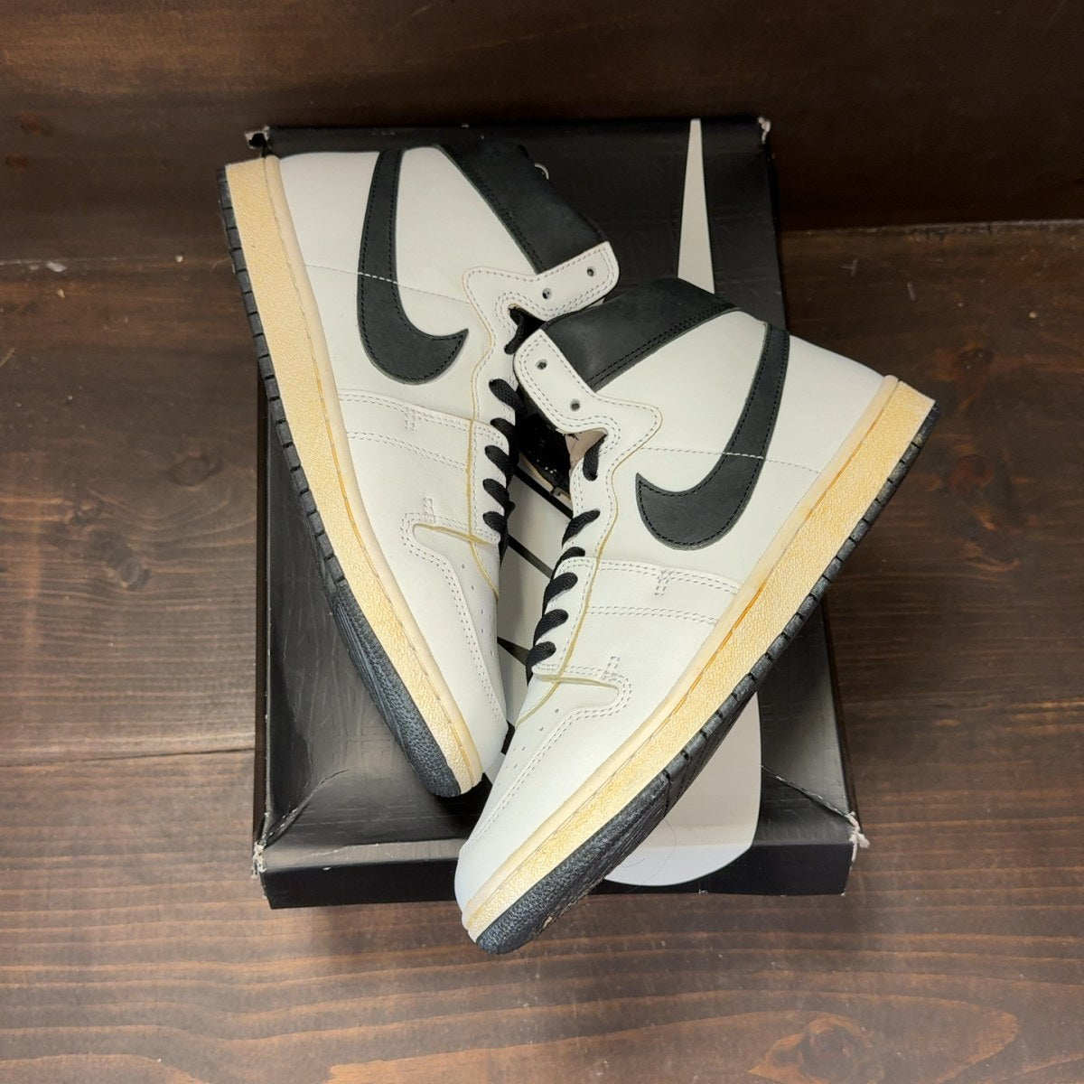 Nike Jordan Air Ship PE SP A Ma Maniére White Black - Image 2
