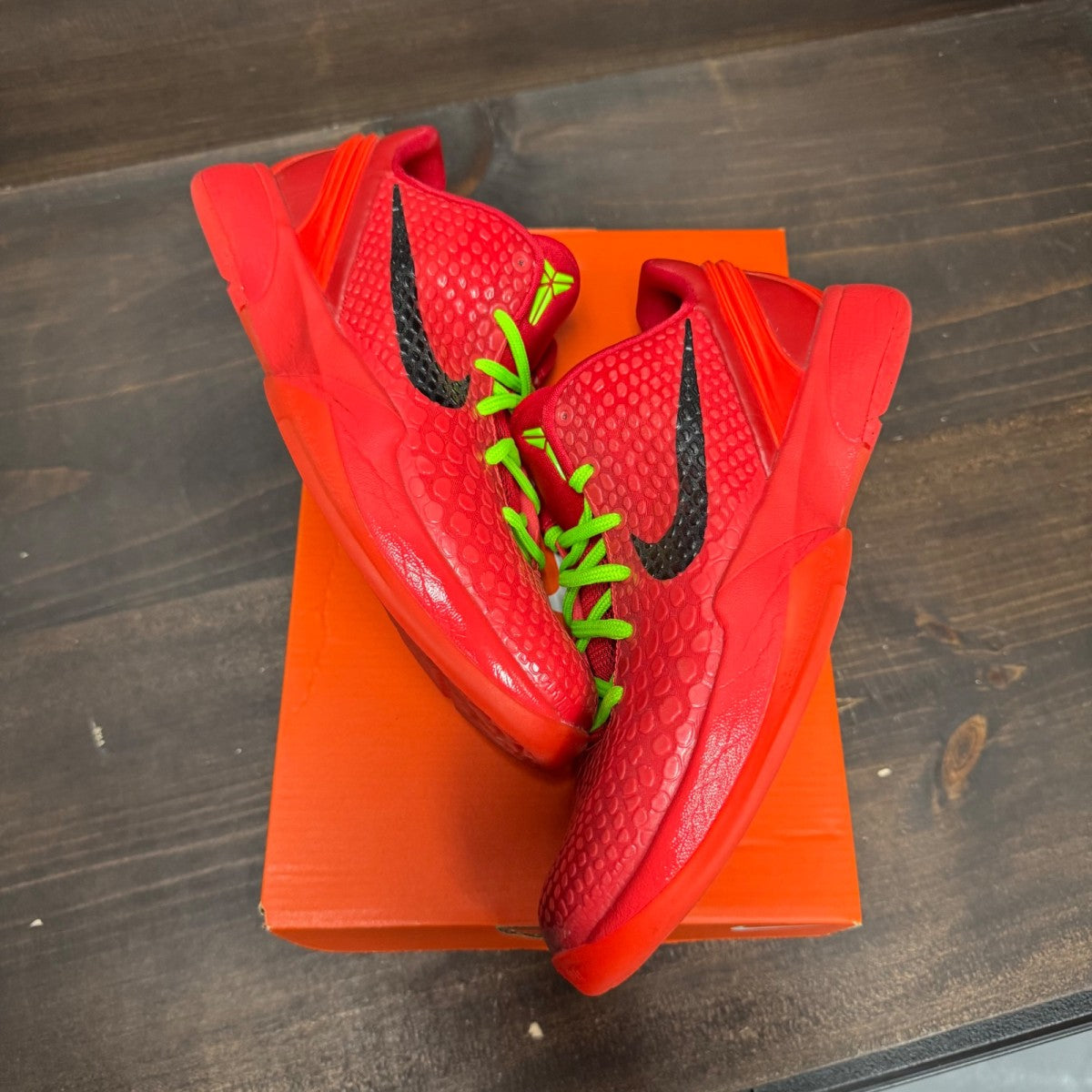Nike Kobe 6 Protro Reverse Grinch (GS) - Image 2