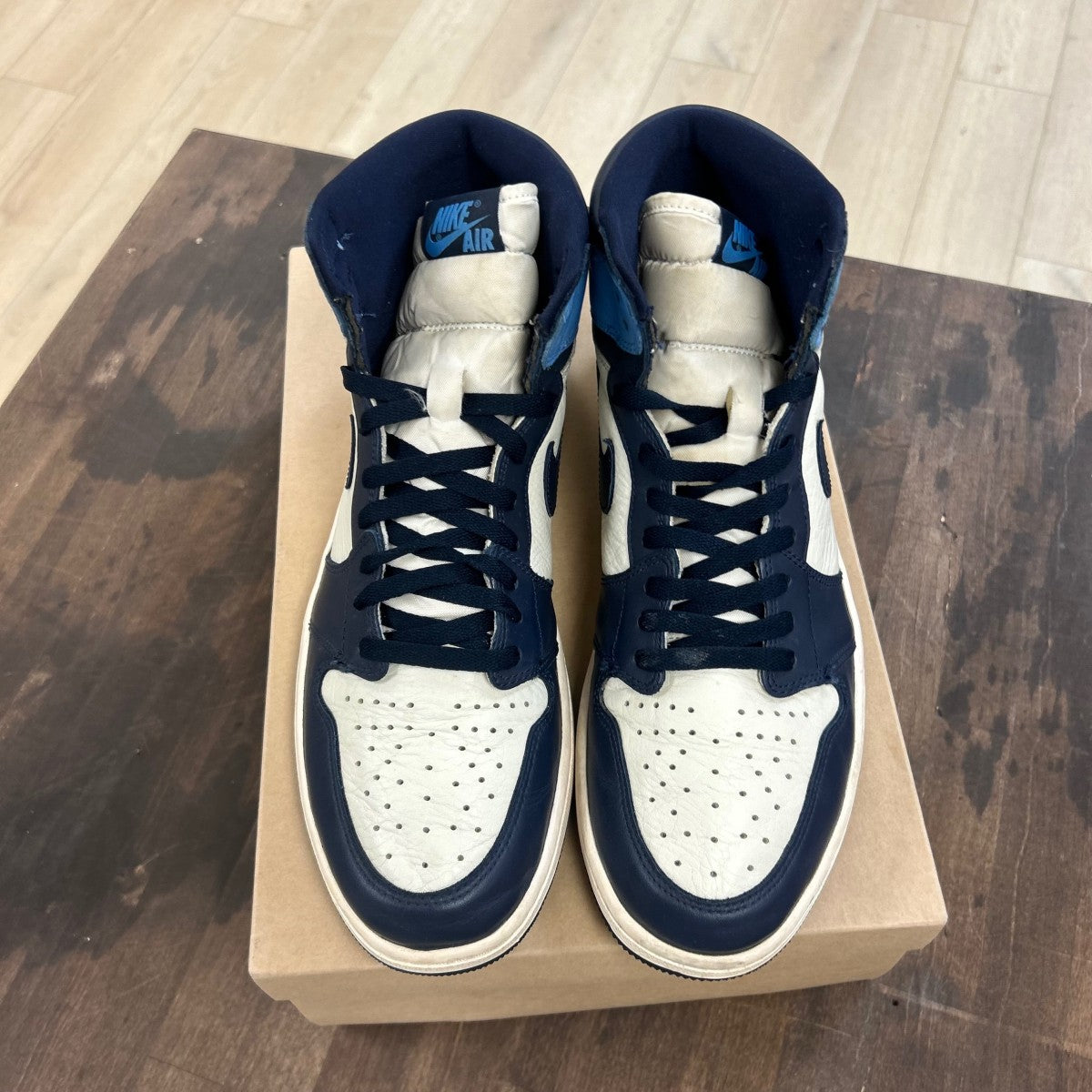 Jordan 1 Retro High Obsidian Size 13 (Pre-Owned) - Image 2