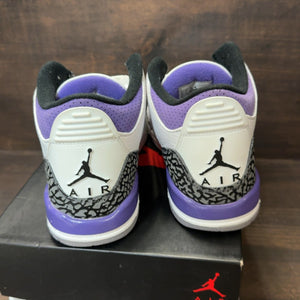 Jordan 3 Retro Dark Iris (GS) Size 7Y (Pre-Owned)