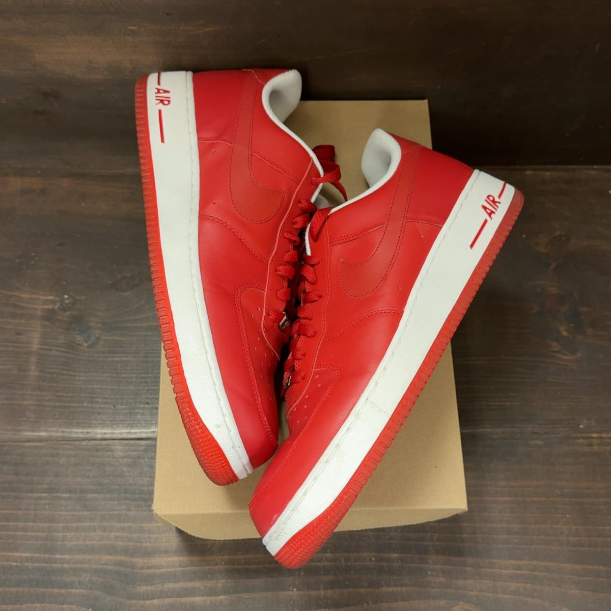 Nike Air Force 1 Low Varsity Red (2010) Size 13 (Pre-Owned) - back