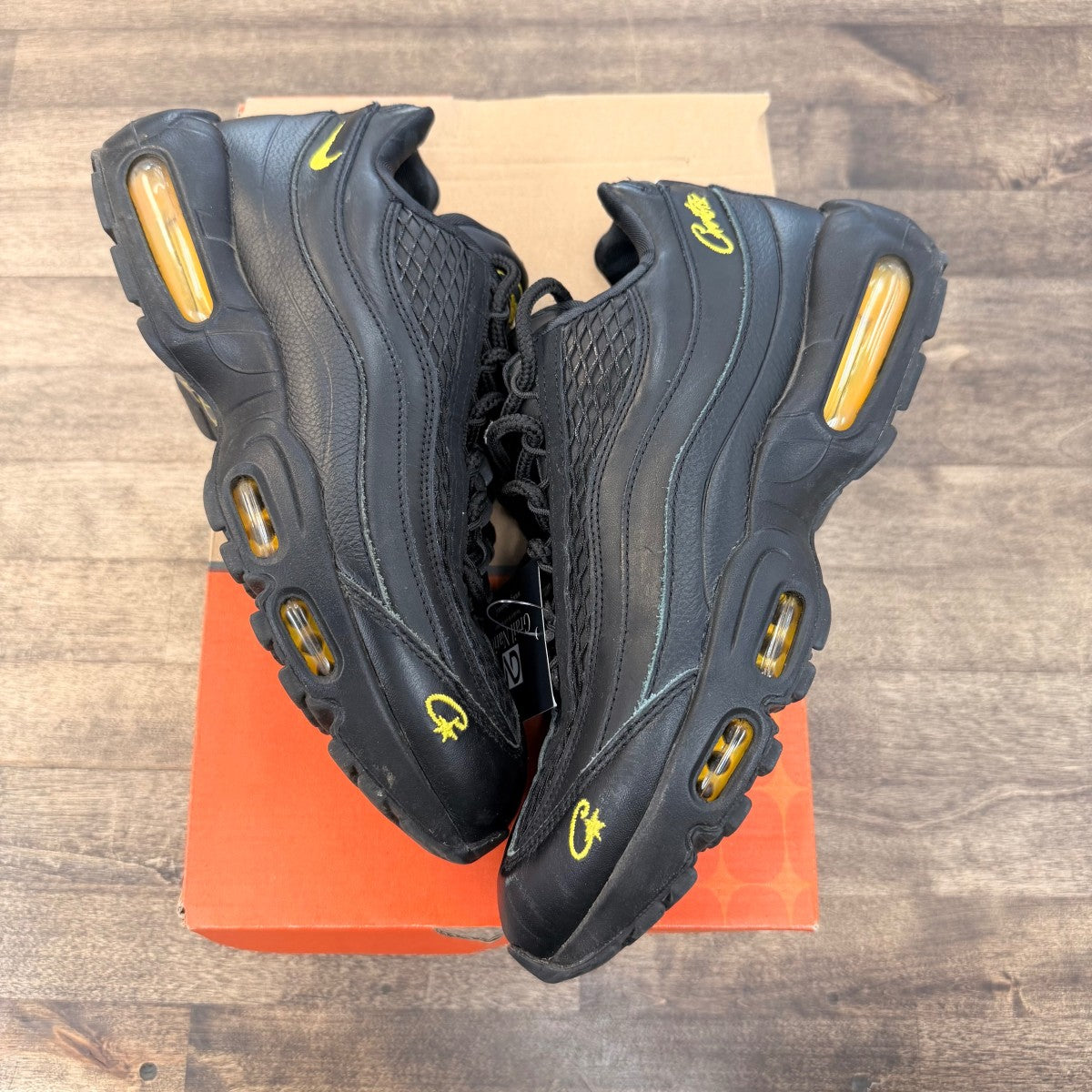 Nike Air Max 95 Corteiz Honey Black - Image 1