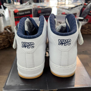 Nike Air Force 1 Mid QS Jewel NYC White Midnight Navy - Image 4