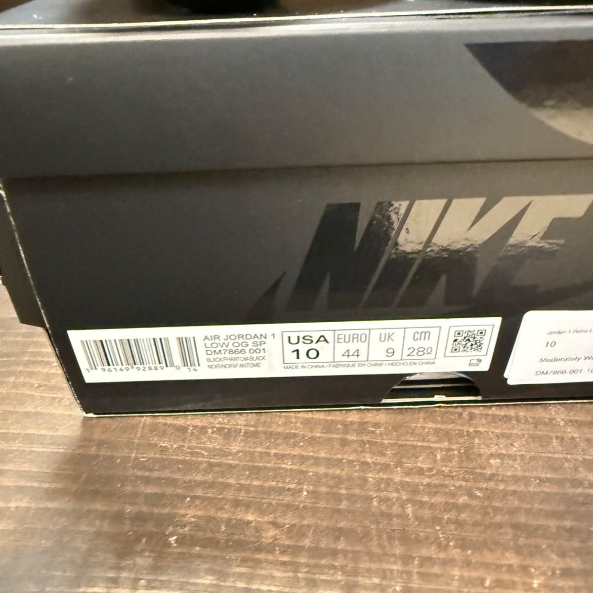 Jordan 1 Retro Low OG SP Travis Scott Black Phantom - Image 7