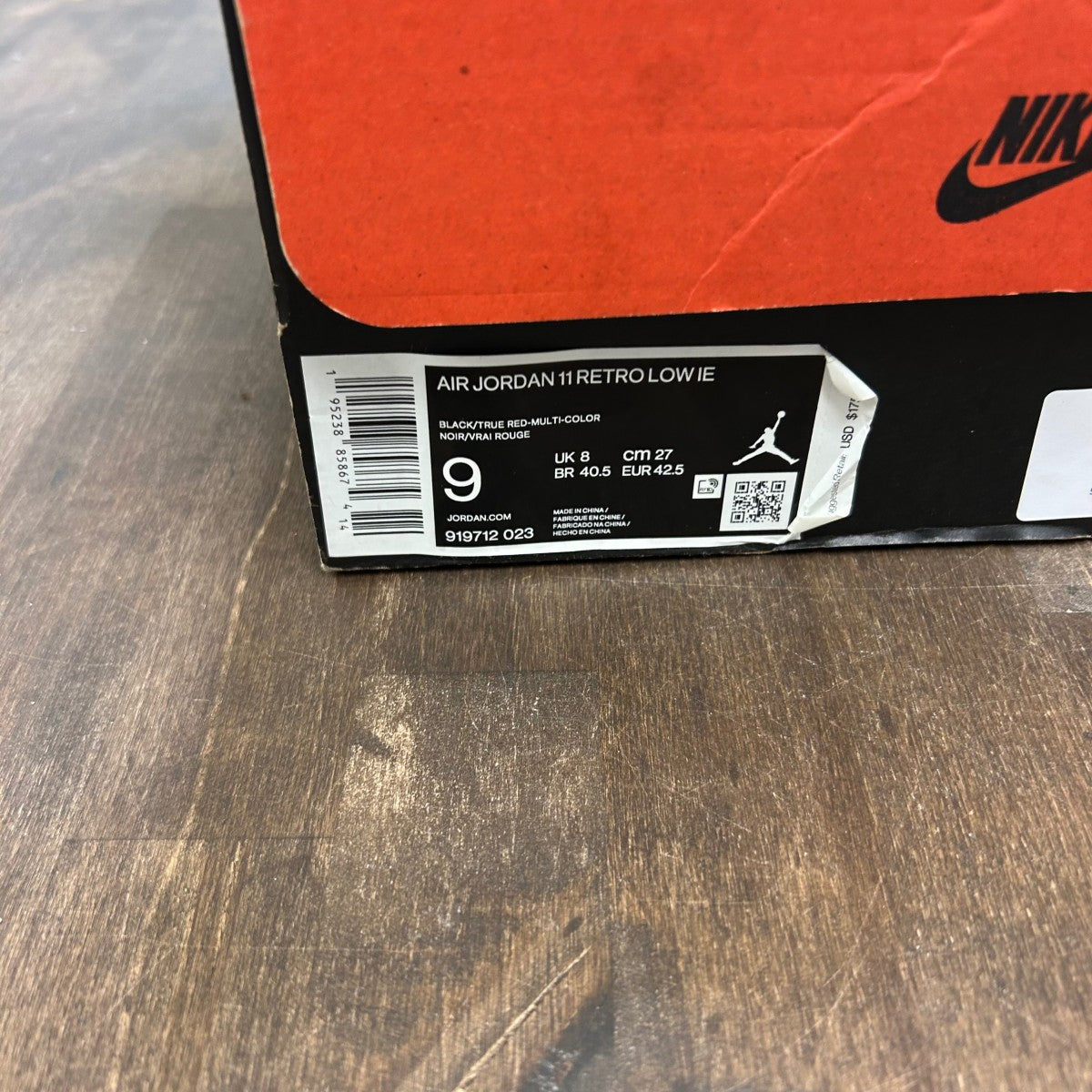 Jordan 11 Retro Low IE Bred (2021) - Image 6