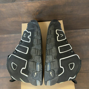 Nike Air More Uptempo Black White (GS) Size 7Y (Pre-Owned) - Image 5