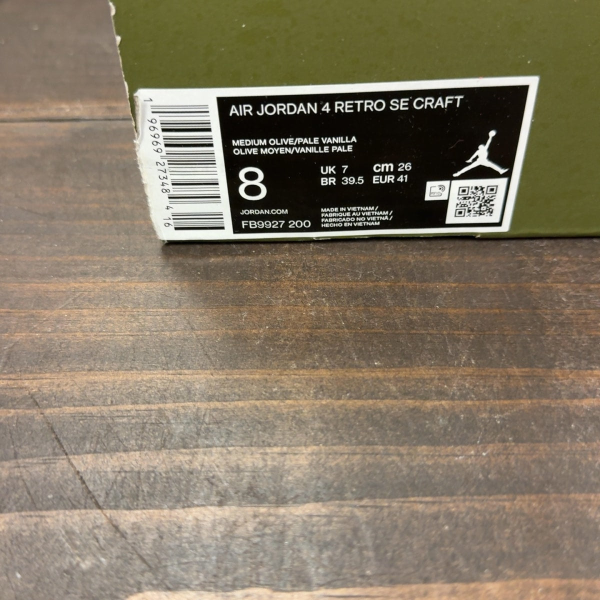 Jordan 4 Retro SE Craft Medium Olive - Image 9