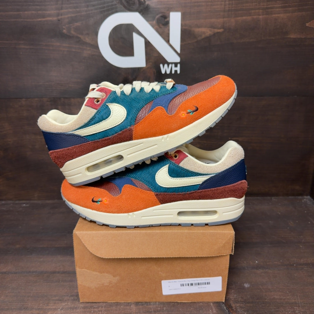 Nike Air Max 1 Kasina Won-Ang Orange Size 9 (Pre-Owned) - Image 1