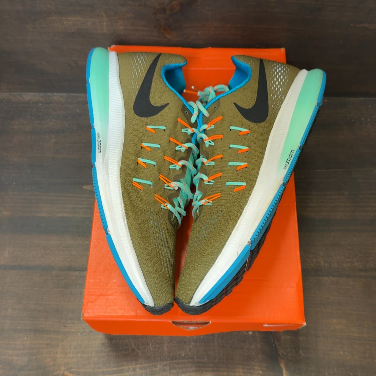 Nike Air Zoom Pegasus 33 RC 'Militia Green' Size 12 (Pre-Owned) - Image 2