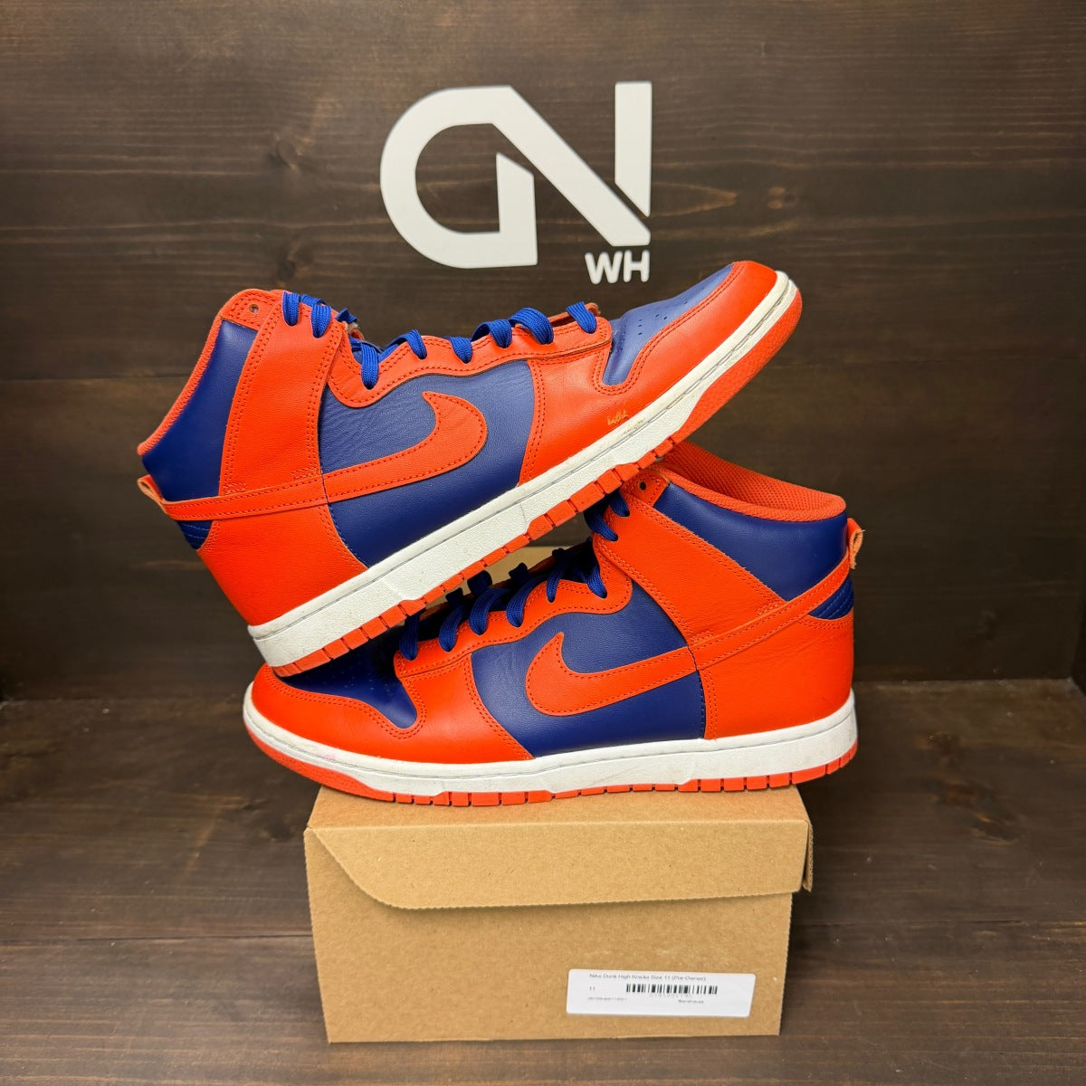 Nike Dunk High Knicks Size 11 (Pre-Owned) - Image 1