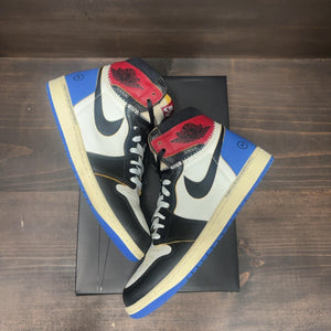 Jordan 1 Retro High OG SP Fragment x Union LA Varsity Red Sport Royal - Image 2