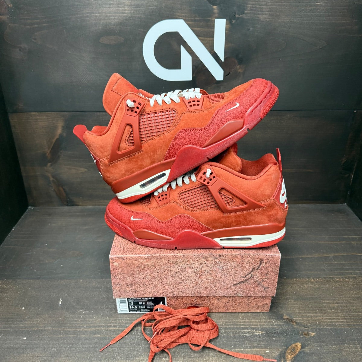 Air Jordan 4 Retro OG SP Nigel Sylvester Brick by Brick - Image 1