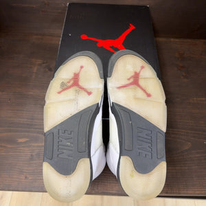 Jordan 5 Retro Fire Red Silver Tongue (2020) Size 11 (Pre-Owned) - Image 6