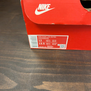 Nike Dunk Low Michigan State Size 12 (Pre-Owned)
