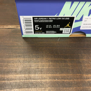 Jordan 1 Retro Low OG Zion Williamson Voodoo Alternate (GS) Size 5Y (Pre-Owned) - aux