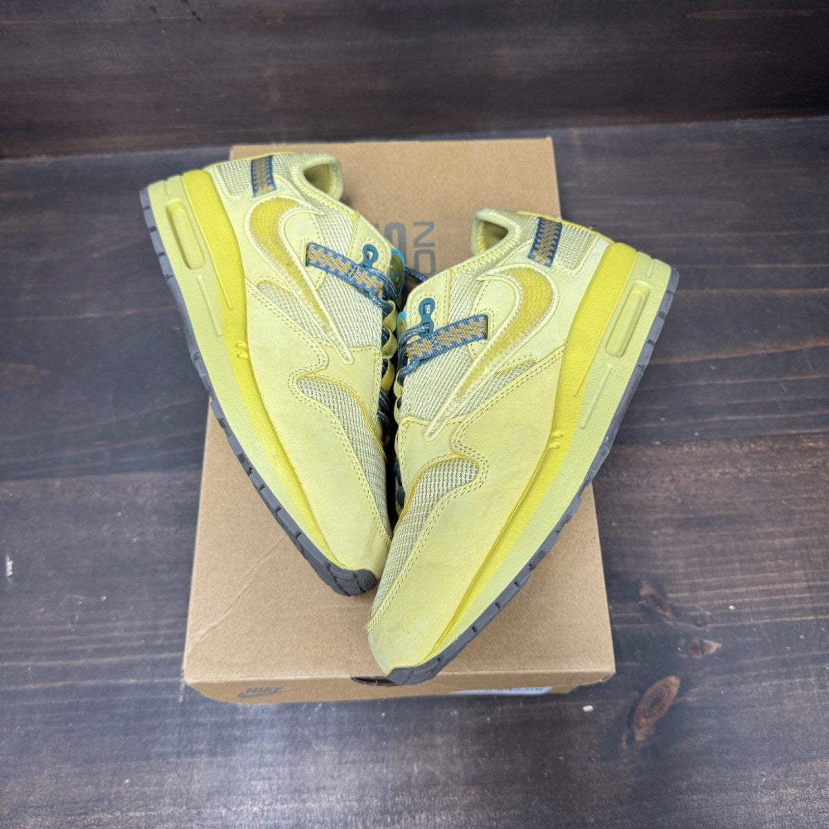 Nike Air Max 1 Travis Scott Cactus Jack Saturn Gold - Image 2