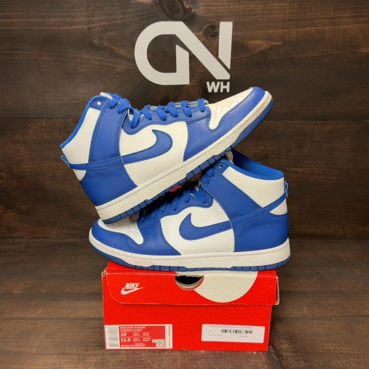 Nike Dunk High Game Royal - Image 1