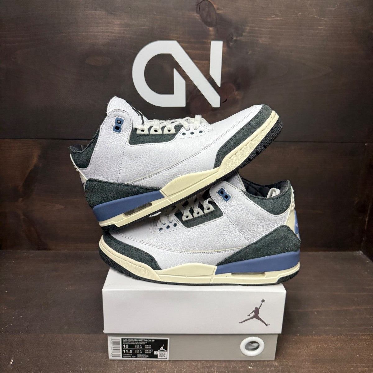 Jordan 3 Retro OG SP A Ma Maniére Diffused Blue Diffused Blue - Image 1