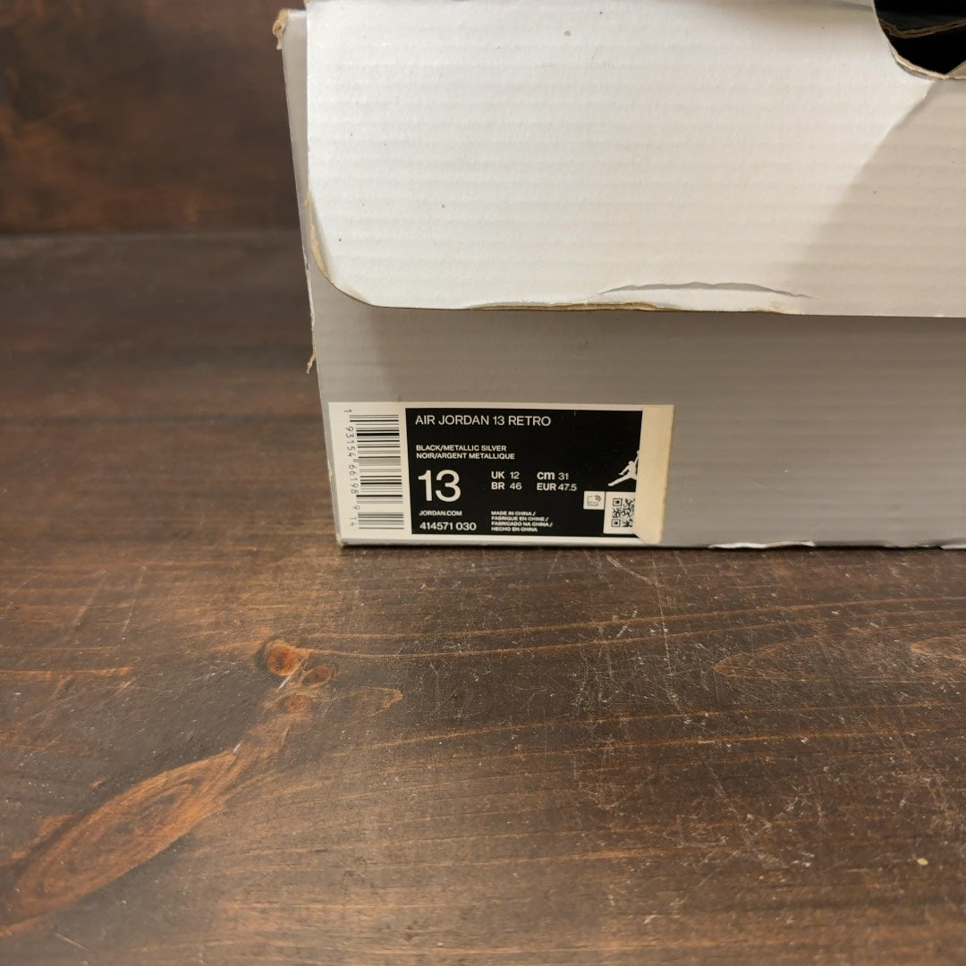 Jordan 13 Retro Black Island Green Size 13 (Pre-Owned)
