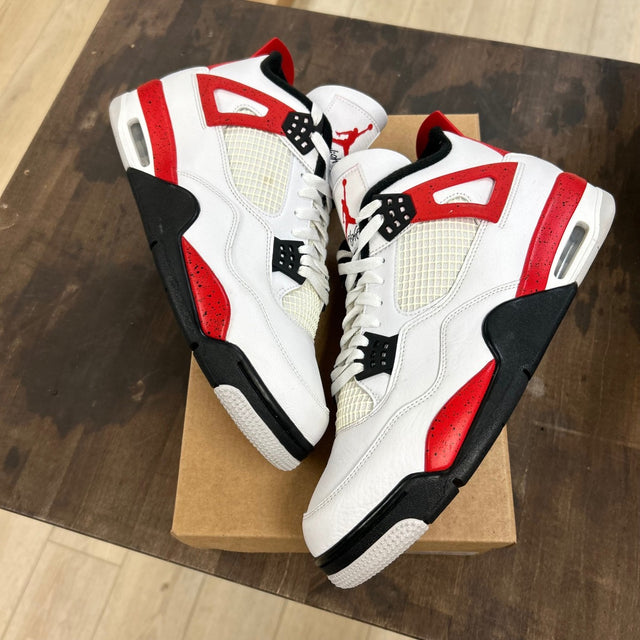 Jordan 4 Retro Red Cement Size 13 (Pre-Owned) - Image 1