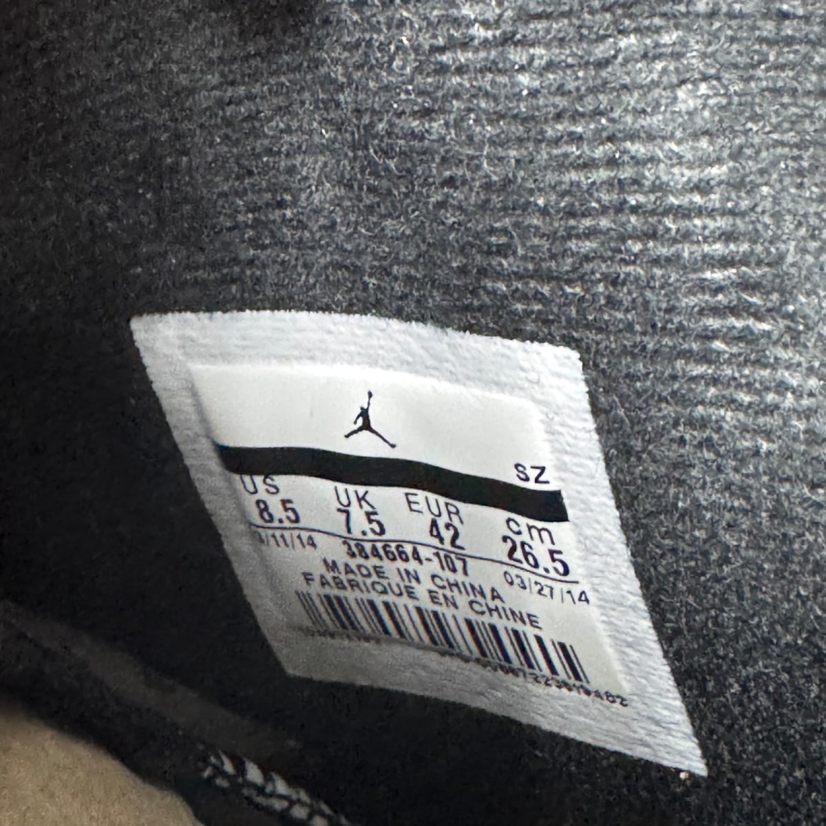 Jordan 6 Retro Sport Blue (2014) Size 8.5 - aux