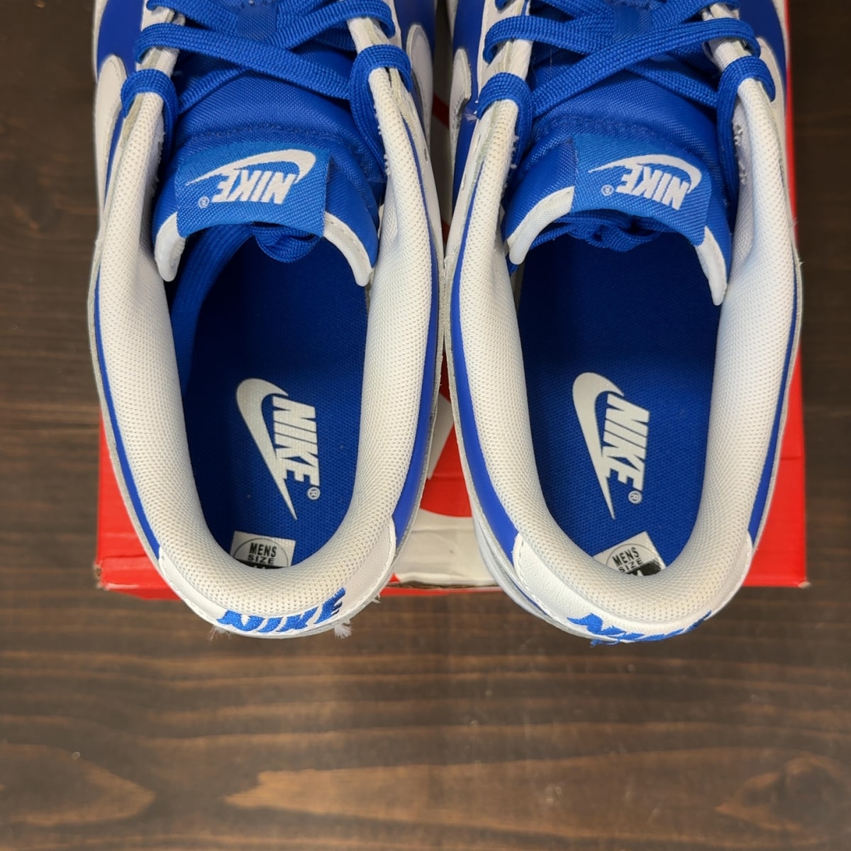 Nike Dunk Low Racer Blue White - Image 6