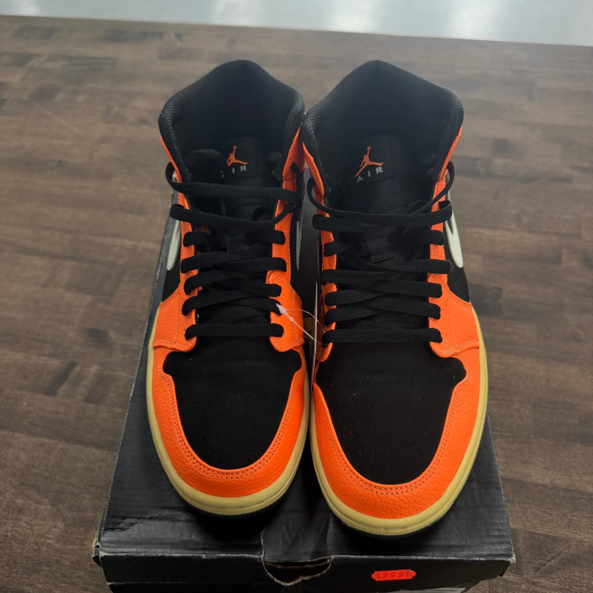 Jordan 1 Mid Black Cone - Image 2