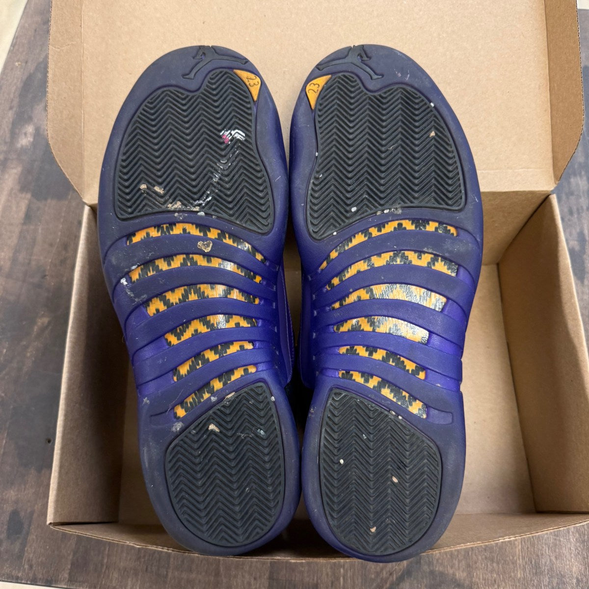 Jordan 12 Retro Field Purple Size 13 (Pre-Owned) - Image 5