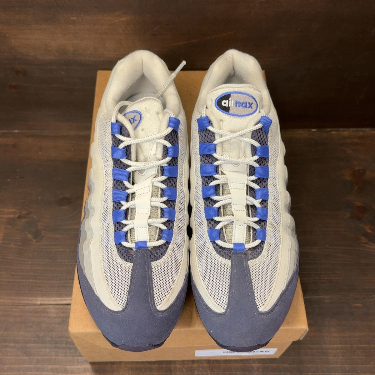 Nike Air Max 95 OG Big Bubble Photon Dust Purple Dynasty Size 9.5 (Pre-Owned) - Image 3