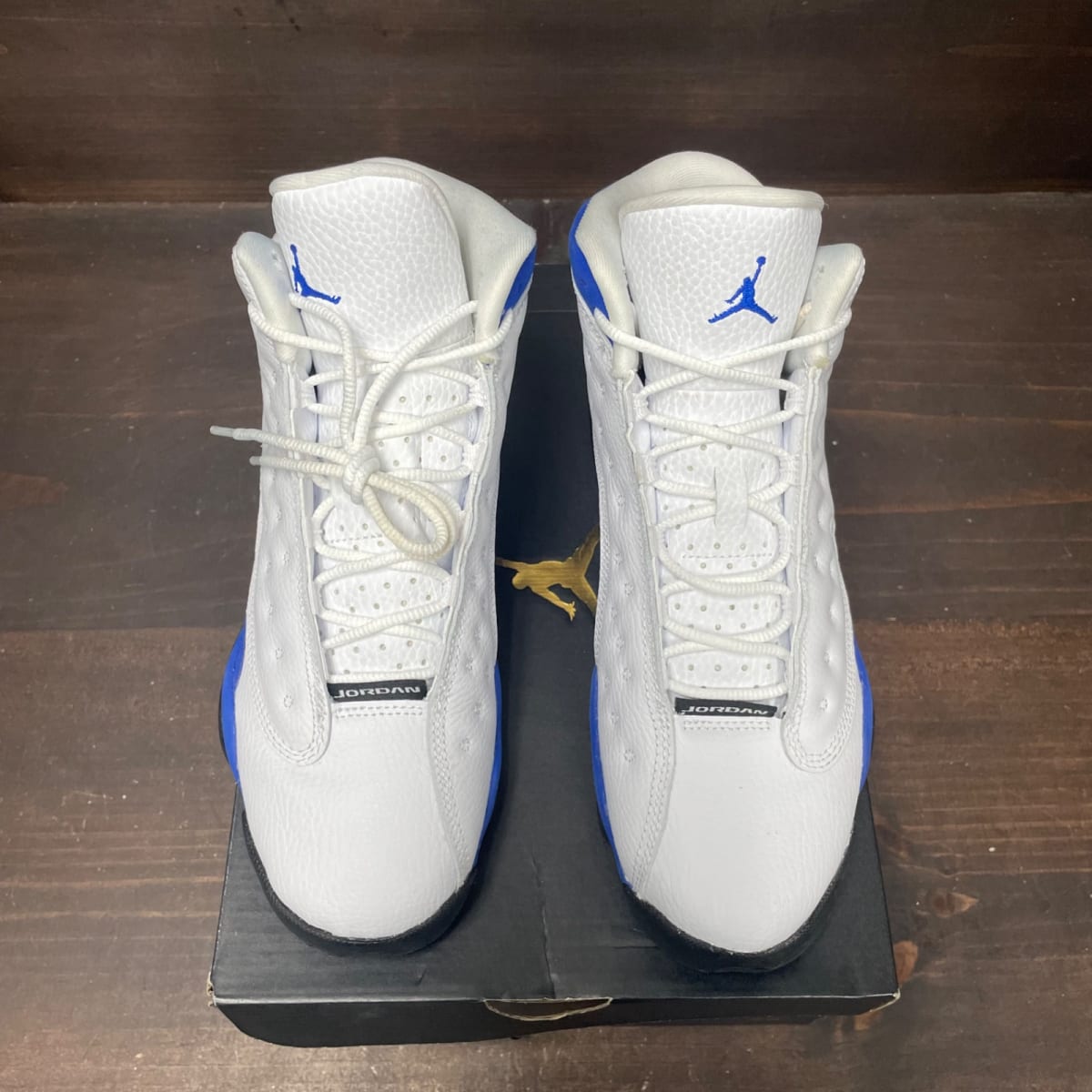 Jordan 13 Retro White Hyper Royal Black (GS) Size 6.5Y (Pre-Owned) - back