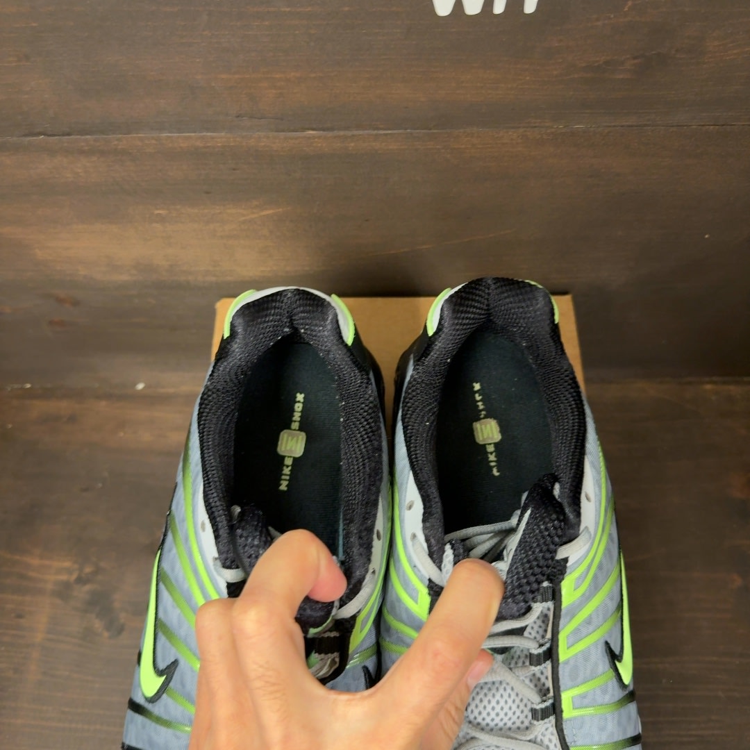 Nike Shox TL Wolf Grey Lime Blast Size 13 (Pre-Owned) - Image 4