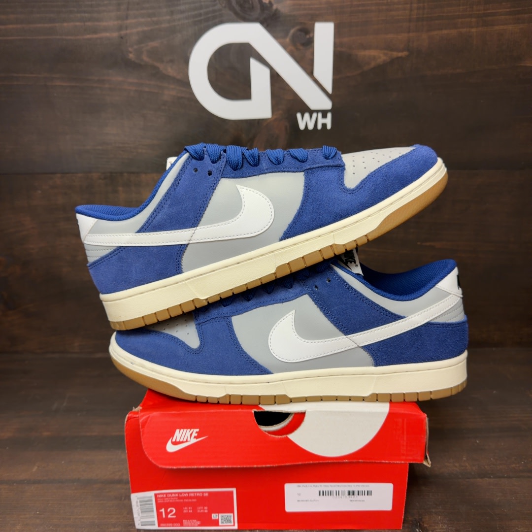 Nike Dunk Low Retro SE Deep Royal Blue Gum - Image 1