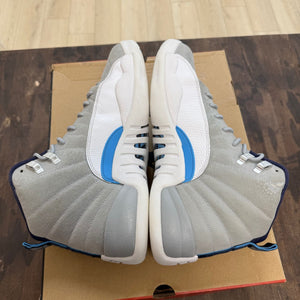 Jordan 12 Retro Grey University Blue - Image 3