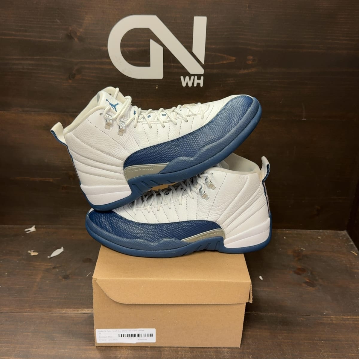 Jordan 12 Retro French Blue (2025) Size 10 (Pre-Owned) - front