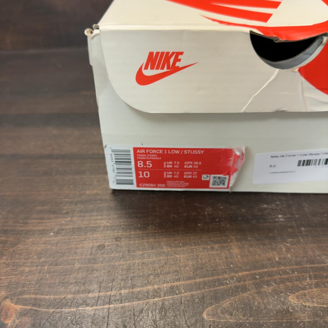 Nike Air Force 1 Low Stussy Fossil - Image 7