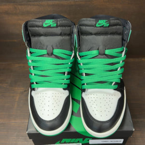Jordan 1 Retro High OG Lucky Green Size 12 (Pre-Owned) - tag