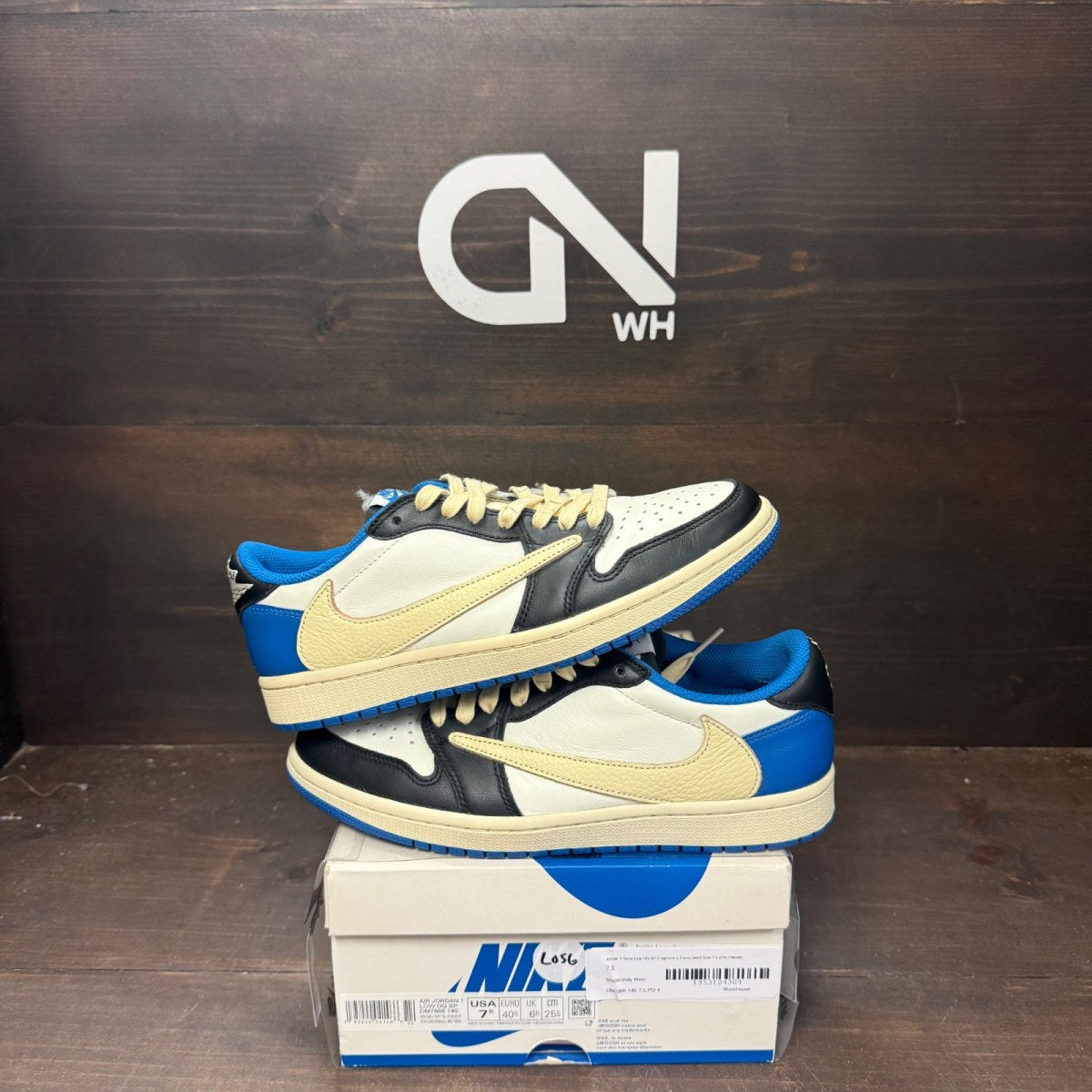 Jordan 1 Retro Low OG SP Fragment x Travis Scott - Image 1