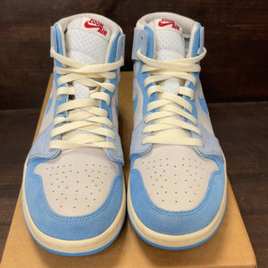 Jordan 1 High Zoom Air CMFT 2 Phantom University Blue (Women's) Size 9W (Pre-Owned) - Image 3