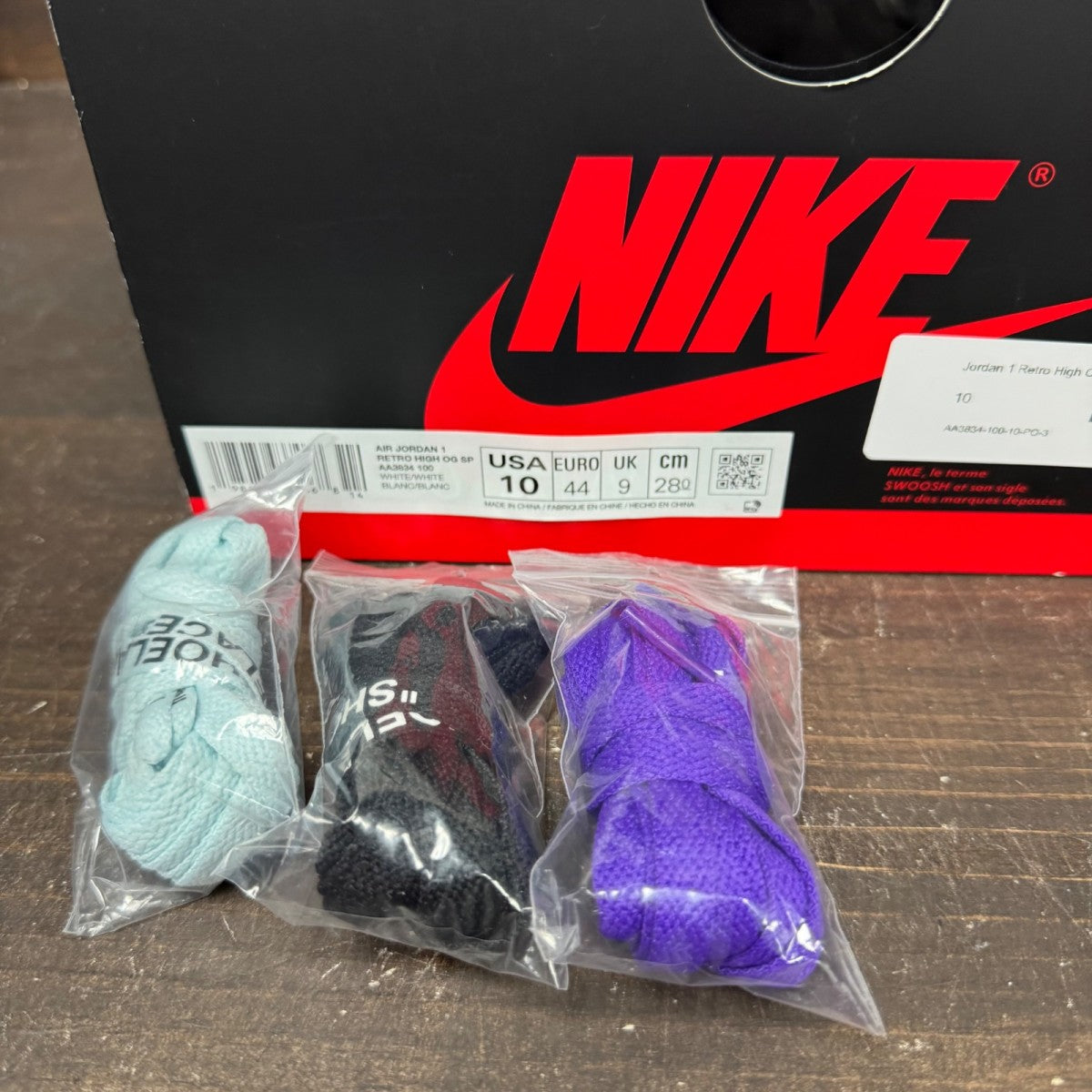 Jordan 1 Retro High Off-White Alaska - Image 7
