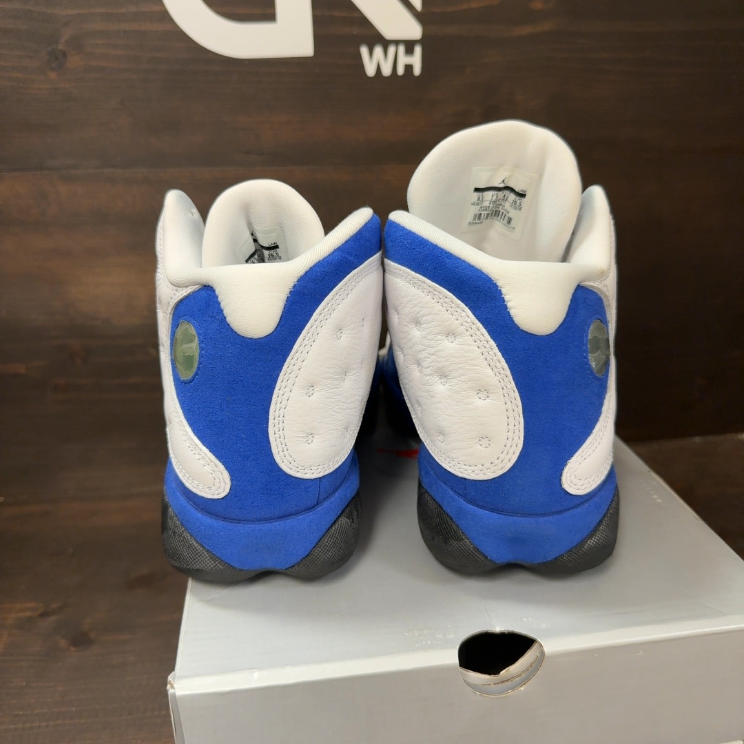 Jordan 13 Retro White Hyper Royal Black Size 8.5 (Pre-Owned)