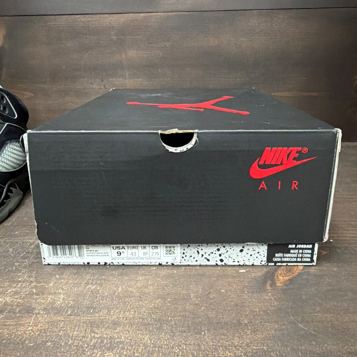 Jordan 5 Retro OG Black Metallic Reimagined - Image 7
