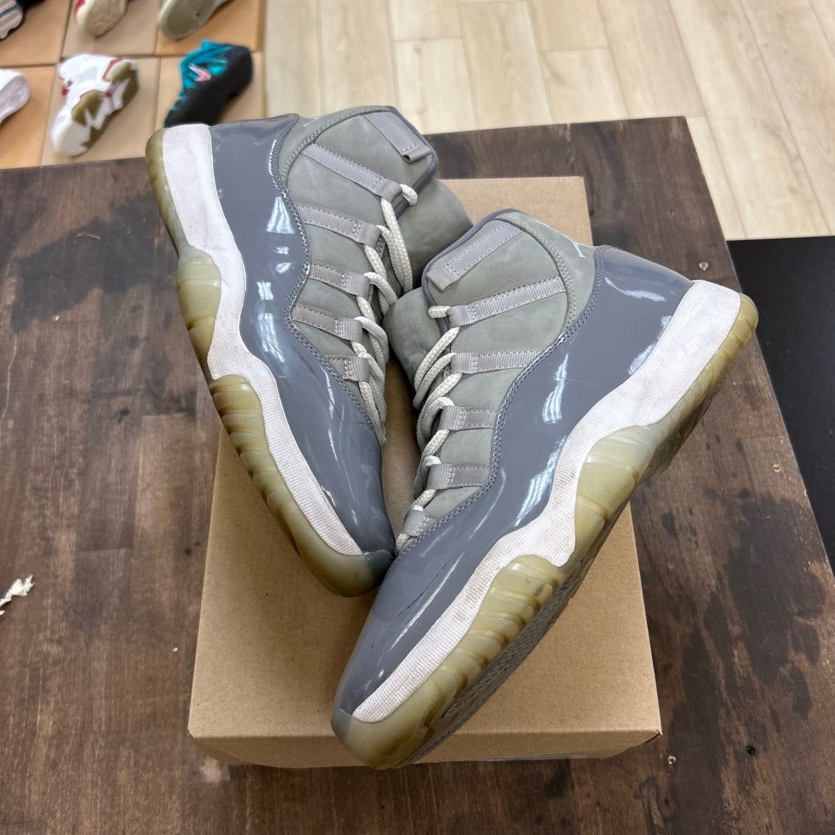 Jordan 11 Retro Cool Grey (2021) Size 10.5 (Pre-Owned) - Image 1