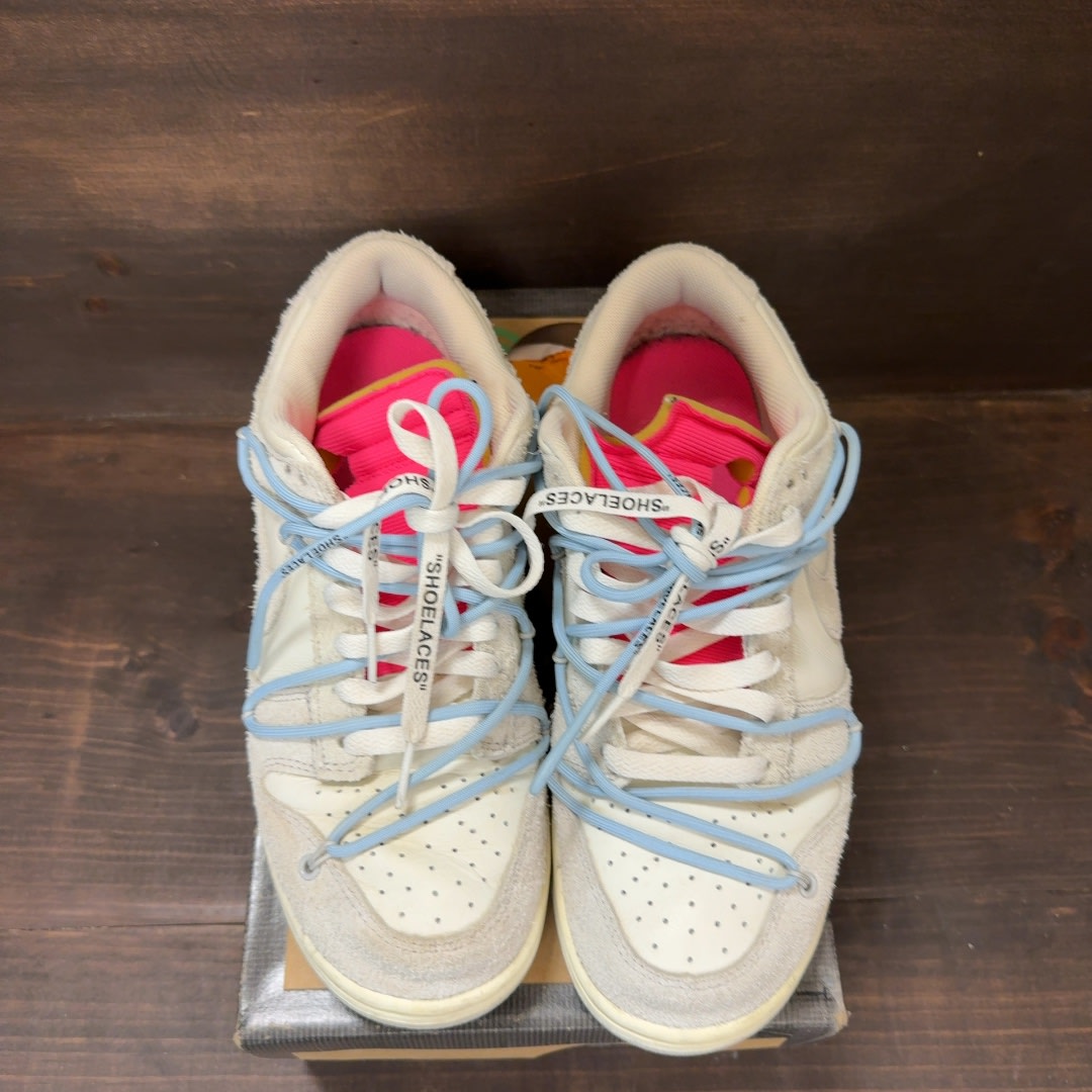 Nike Dunk Low Off-White Lot 38 Size 9 (Pre-Owned)