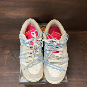 Nike Dunk Low Off-White Lot 38 Size 9 (Pre-Owned)