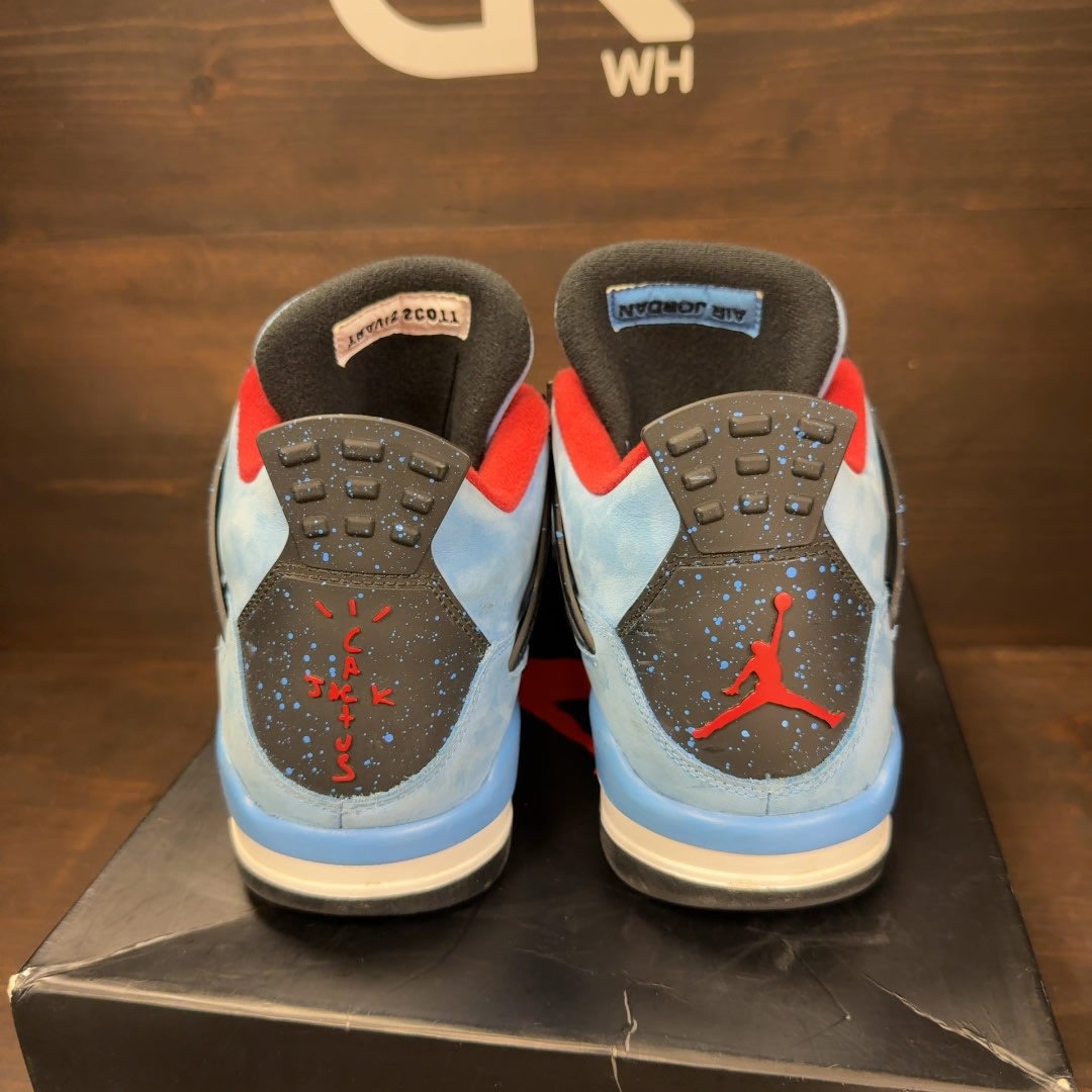Jordan 4 Retro Travis Scott Cactus Jack Size 11 (Pre-Owned) - Image 5