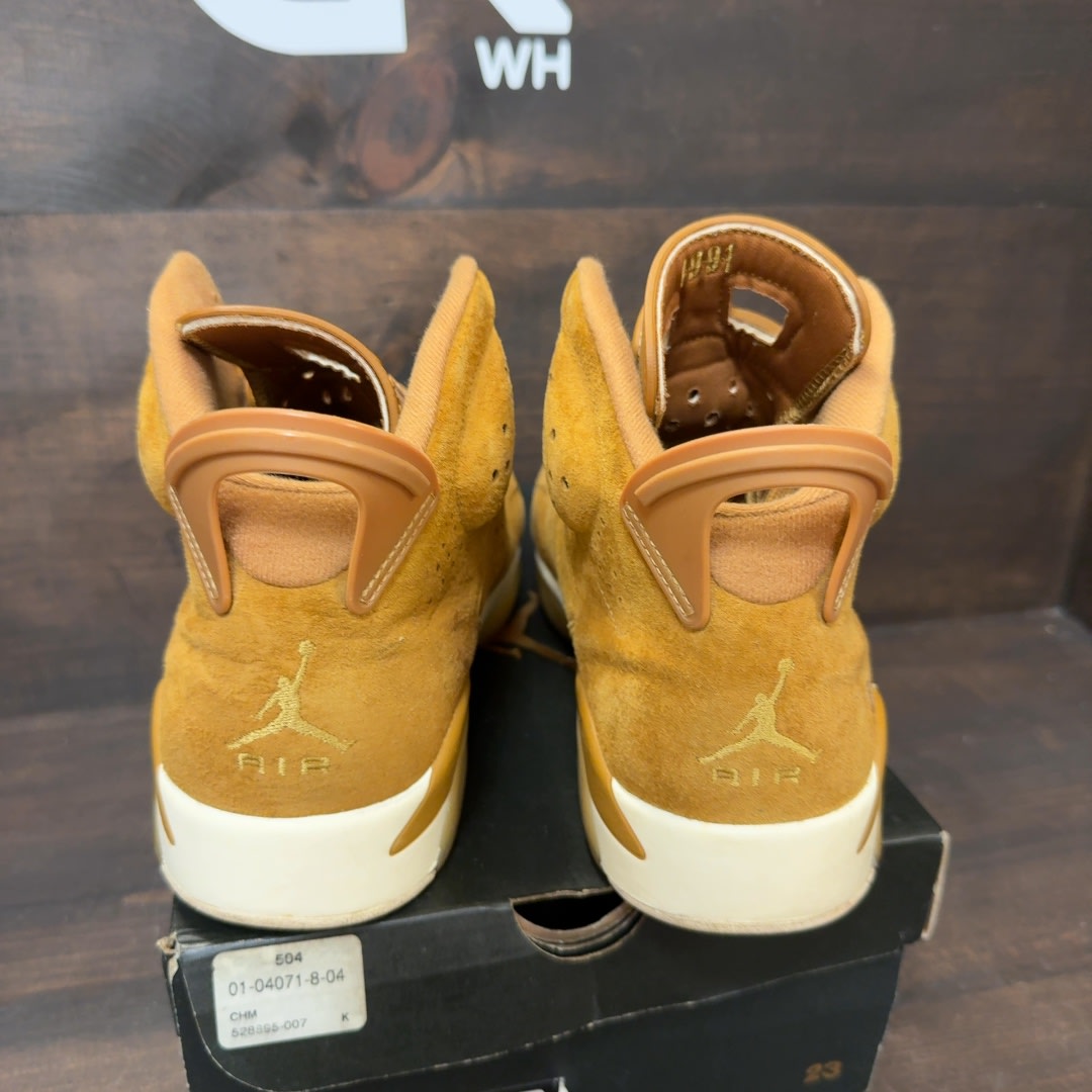 Jordan 6 Retro Wheat Size 10 (Pre-Owned) - Image 4