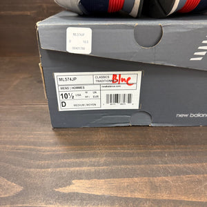 Blue Red New Balance 574 Size 10.5 (Pre-Owned) - Image 8