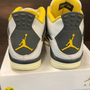 Jordan 4 Retro Vivid Sulfur (Women's) Size 8.5W (Pre-Owned) - aux
