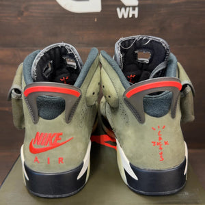 Jordan 6 Retro Travis Scott Size 9.5 (Pre-Owned) - aux