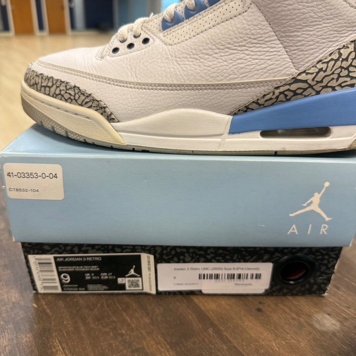 Jordan 3 Retro UNC (2020) - Image 6